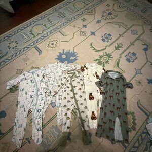 Kids Pajamas Set - Multicolor- Caden Lane, Mud Pie, Little Goosies, Milk Barn